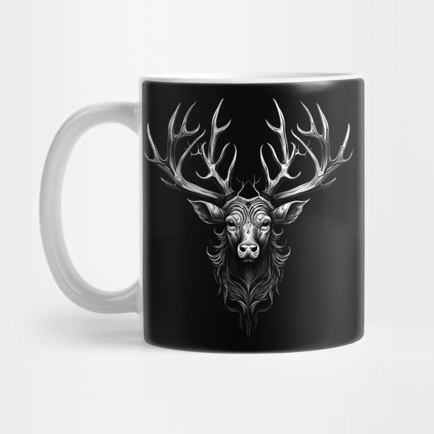 deer head by vaporgraphic